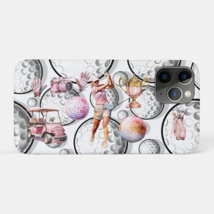 女子ゴルフ iPhone 11 PROケース