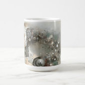 女子サイボーグ女愛アート コーヒーマグカップ (中央)