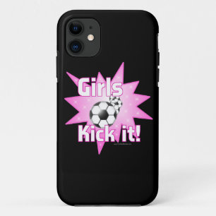 女子サッカーで蹴る iPhone 11 ケース