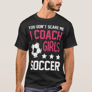 女子サッカーコーチングギフトサッカーゴール Tシャツ