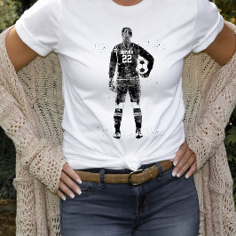 女子サッカーゴールキーパー Tシャツ