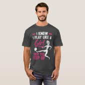 女子サッカースポーツ少年 Tシャツ (正面フル)