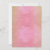 女子サッカーパーティーの招待状 招待状 (裏面)