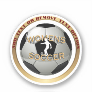 女子サッカーボール スポーツ シール