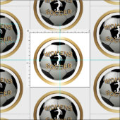 女子サッカーボール ファブリック (タイル)