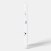 女子サッカーモノグラムののボールがピンク色の黒くパンクした Case-Mate iPhoneケース (裏面 / 左)