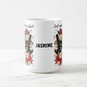 女子サッカー応援マグカップ コーヒーマグカップ (中央)