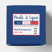 女子サッカー ロード・トゥ・リヨン ワールドパーティーロゴ フェイバーボックス (上部)