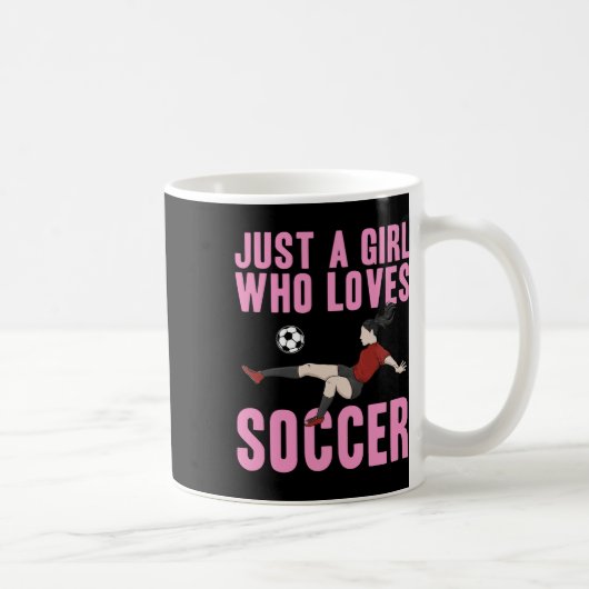 女子サッカー、女子、サッカー好きママ、サッカー選手、監督 コーヒーマグカップ (右)