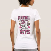 女子サッカー Tシャツ (裏面)
