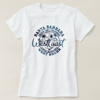 女子サンタバーバラウエストコーストTシャツ Tシャツ