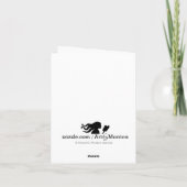 女子サ図解入りの、写真付きのッカーサンキューカード サンキューカード (裏面)