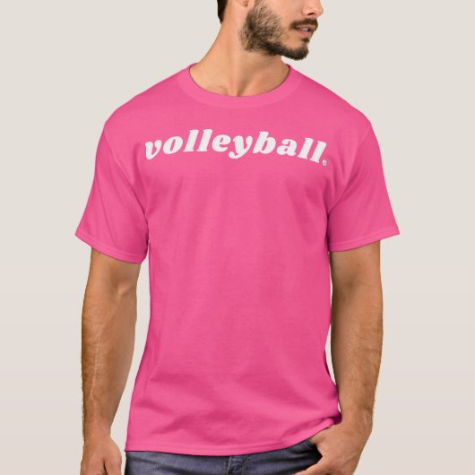 女子シンプル用の高級バレーボール Tシャツ (正面)