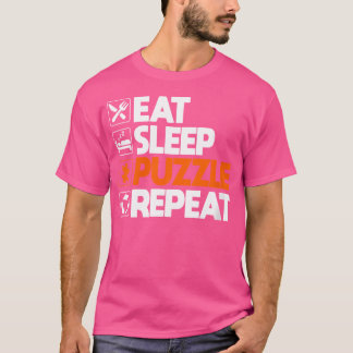 女子ジグソーパズルラバーシャツパズル専門医I L Tシャツ