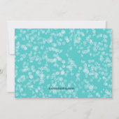 女子スキー・パーティーのご案内 招待状 (裏面)