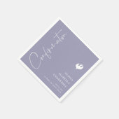 女子スクリプトの確認 スタンダードカクテルナプキン (角)