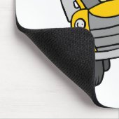 女子スクールバスドライバーギフトアイディア マウスパッド (コーナー)