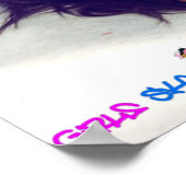 女子スケートも!ポスター ポスター (角)