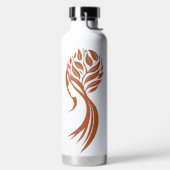 女子スタイリッシュ用水瓶 ウォーターボトル (左面)