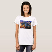 女子スパゲッティトップドラゴン Tシャツ (正面フル)