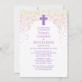 女子スペインの初会 招待状 (正面)