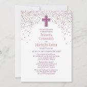 女子スペインの初会 招待状 (正面)