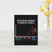 女子スポーツトランプの精巣障おもしろい害 カード (黄色い花)