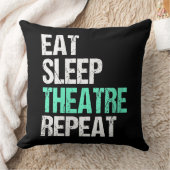 女子ス食べリープシアターおもしろいリピーター クッション (ブランケット)