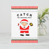 女子ソフトボールクリスマス シーズンカード (スタンド正面)