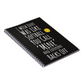 女子ソフトボールプレーヤーへのギフトアイデア キッズチーム ノートブック (右側)