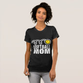 女子ソフトボールママTシャツ Tシャツ (正面フル)