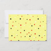 女子ソフトボール誕生日パーティー サンキューカード (裏面)