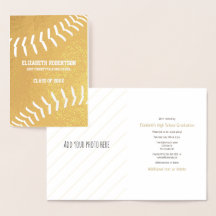 女子ソフトボール選手の卒業パーティー ゴールド