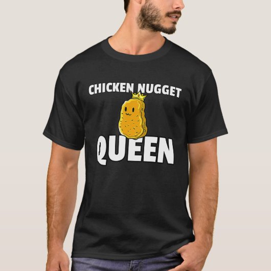 女子チキンナゲットクイーン Tシャツ (正面)