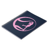 女子テニス選手 ノートブック (左側)