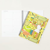 女子テニス選手 プランナー手帳 (ディスプレー)