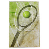 女子テニス ミディアムペーパーバッグ (正面)