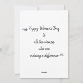 女子デイフォトカスタムーHoliday Card シーズンカード (裏面)