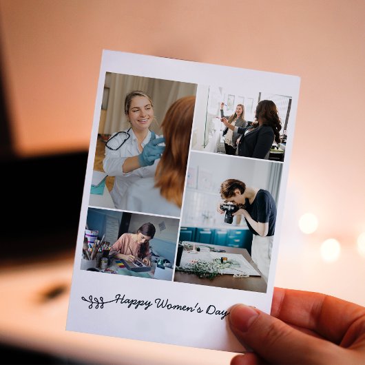 女子デイフォトカスタムーHoliday Card シーズンカード