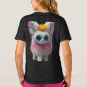 女子デザインTシャツ Tシャツ (裏面)