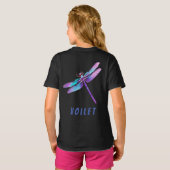 女子デザインTシャツ Tシャツ (裏面フル)