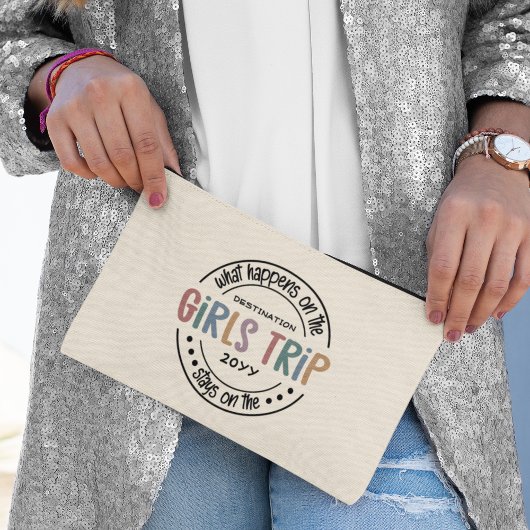 女子トリップで何が起こカスタムるか女子ウィークエンド アクセサリーポーチ