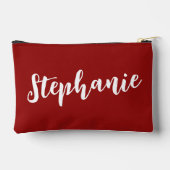 女子トリップで何が起こカスタムるか女子ウィークエンド アクセサリーポーチ (裏面)