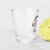 女子トリップで何が起こカスタムるか女子ウィークエンド ショットグラス (左)