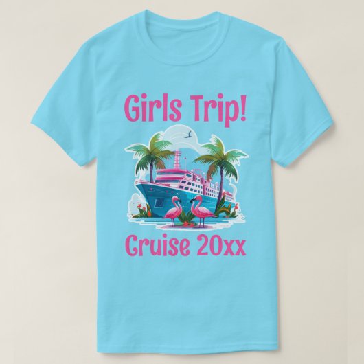 女子トリップクルーズTシャツ/クルーズシャツ Tシャツ (デザイン正面)