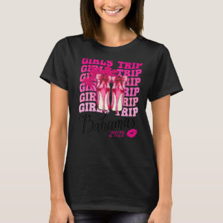女子トリップバハマ2023女子ウィークエンド，誕生日 Tシャツ