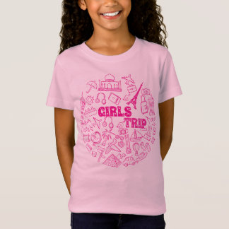 女子トリップTシャツ週末旅行シャツ旅行Tシャツ Tシャツ