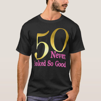 女子ニース50誕生日クール50歳の誕生日 Tシャツ
