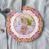 女子ハッピーバースデーサマーピンクスターカスタム時代 缶バッジ (インサイチュ)