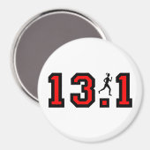 女子ハーフマラソン マグネット (正面/裏面)